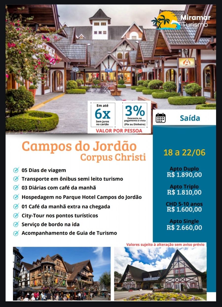 Campos do Jordão - Corpus Christi